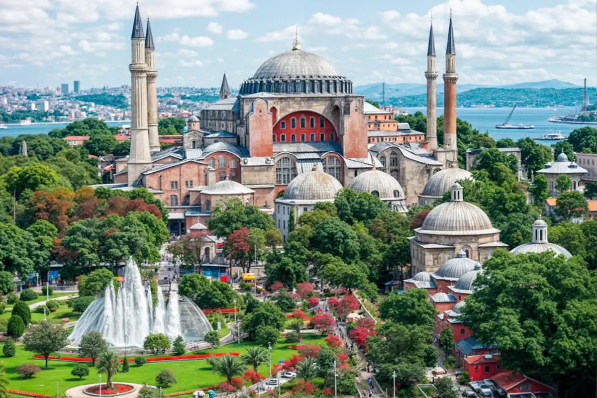 مسجد ايا صوفيا - إسطنبول - تركيا