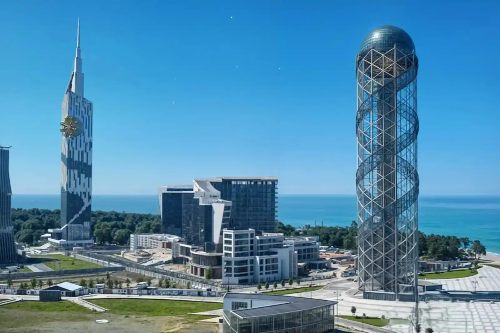 برج الجروف الأبجدية - أهم المناطق السياحية في جورجيا