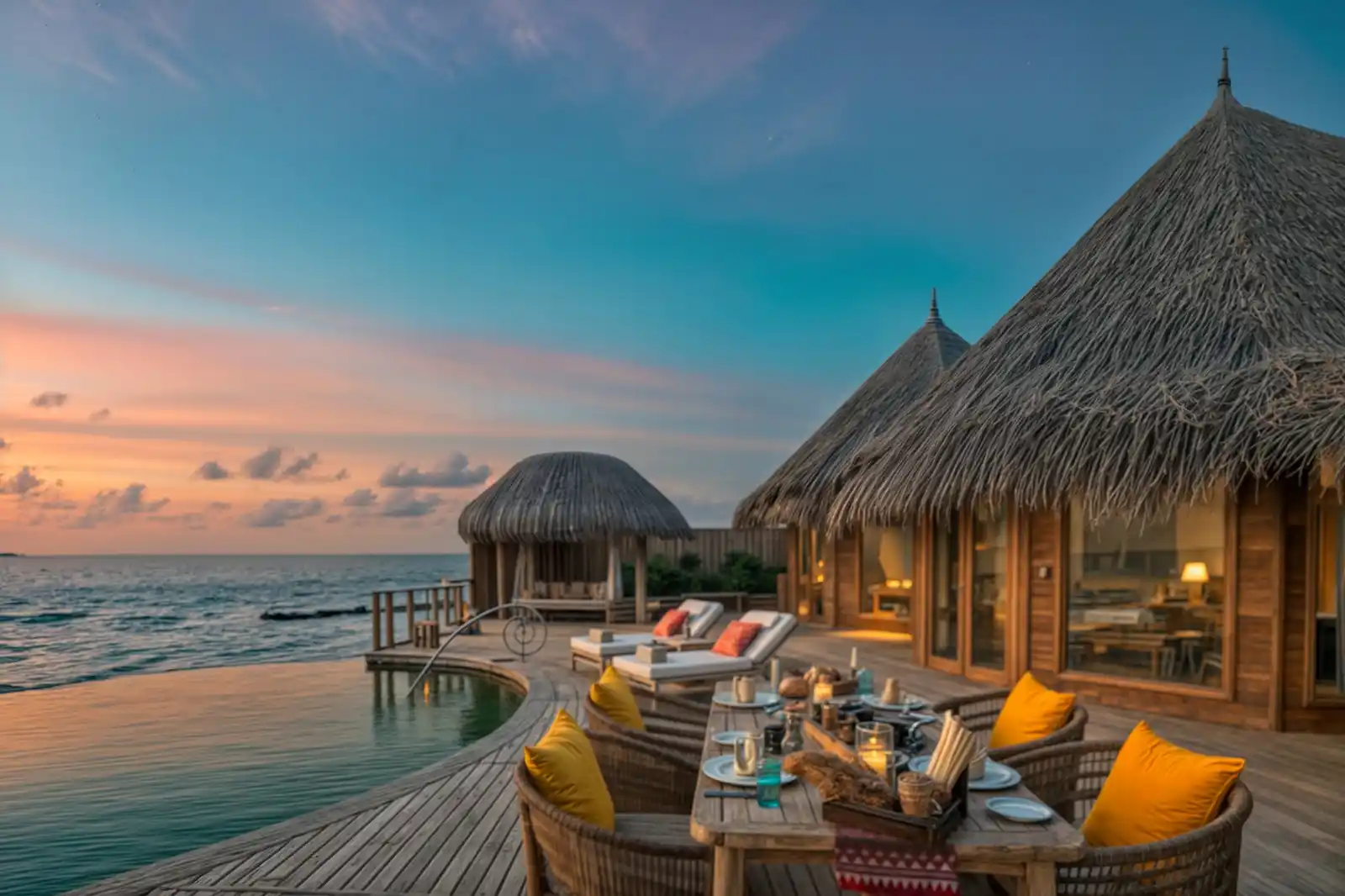 الاسترخاء في أجمل أماكن سياحية في جزر المالديف