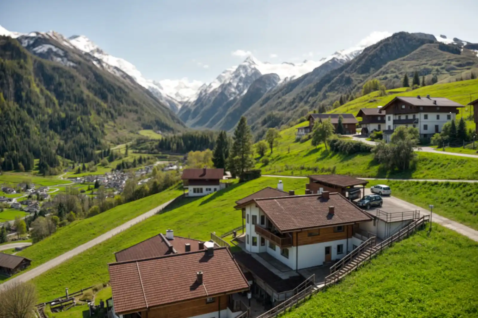 قرية كابرون - أمتع أماكن سياحية يمكن زيارتها أثناء السياحة في النمسا