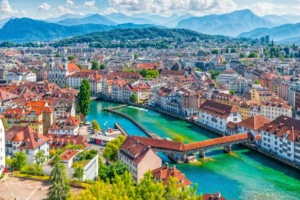 مدينة شهيرة ضمن مدن سويسرا الخلابة 