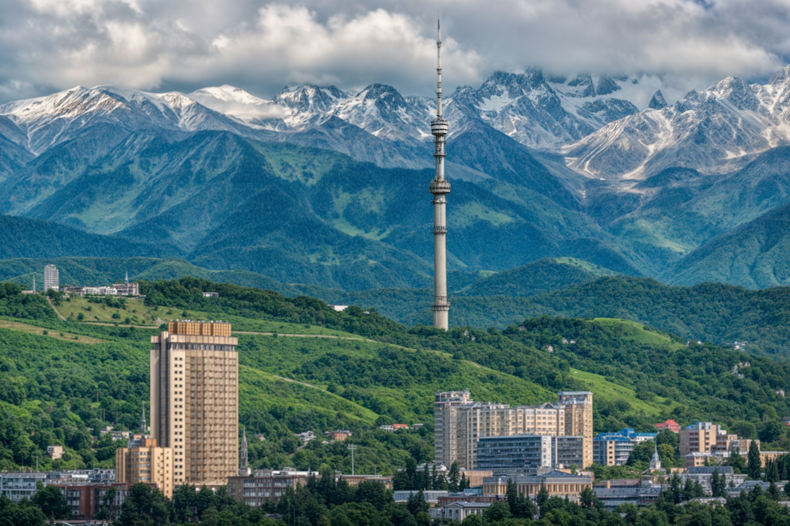 Almaty: nature and city life