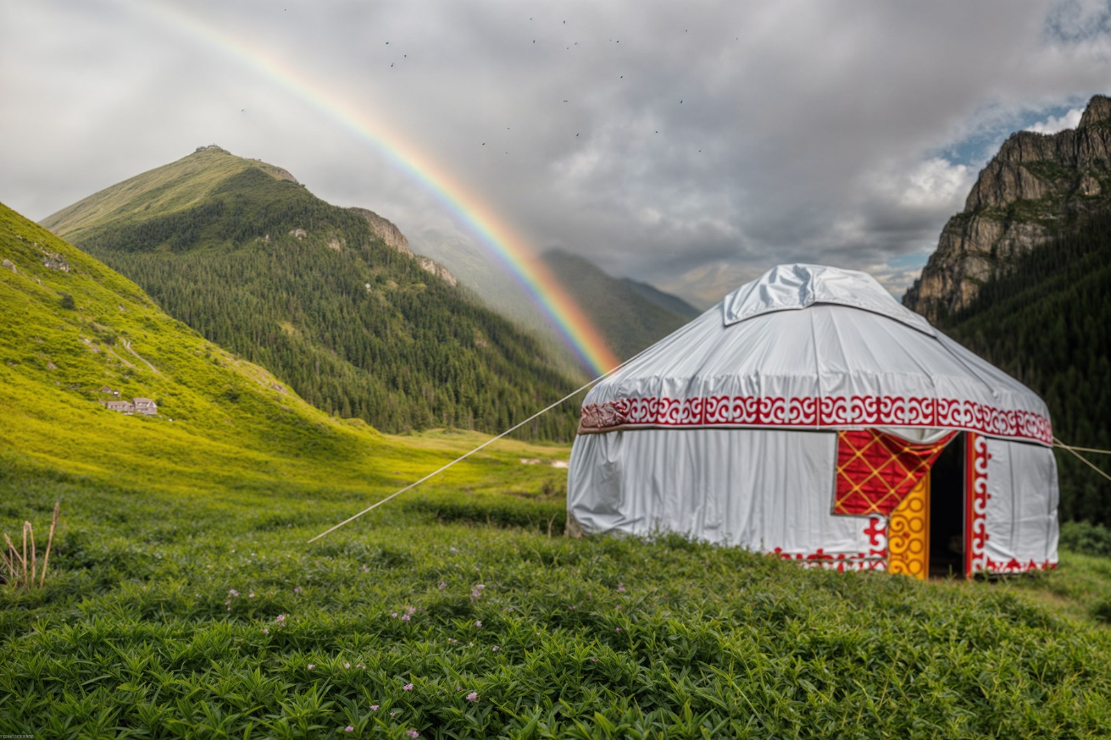 Chunkurchak: snowy mountain escape