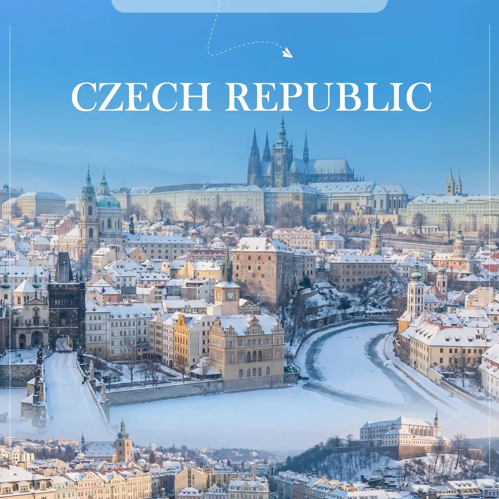 Prague’s charming streets await