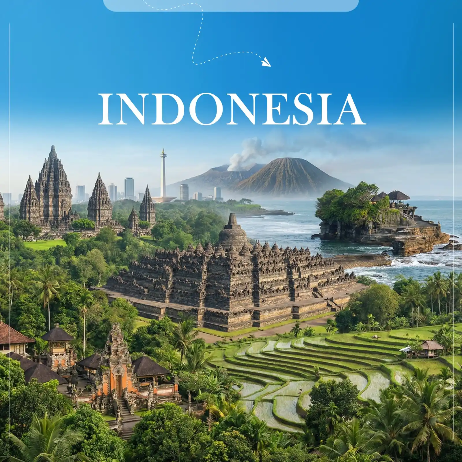Indonesia’s culture & landscapes