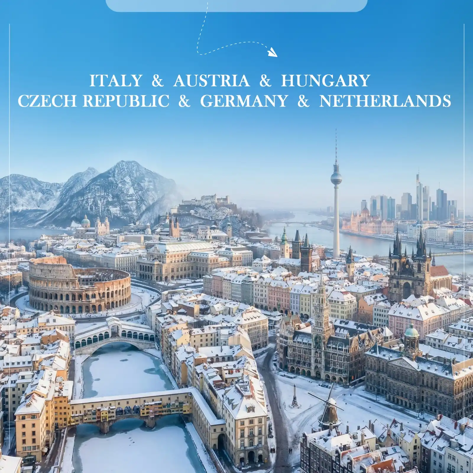 Explore Europe’s top 6 iconic countries