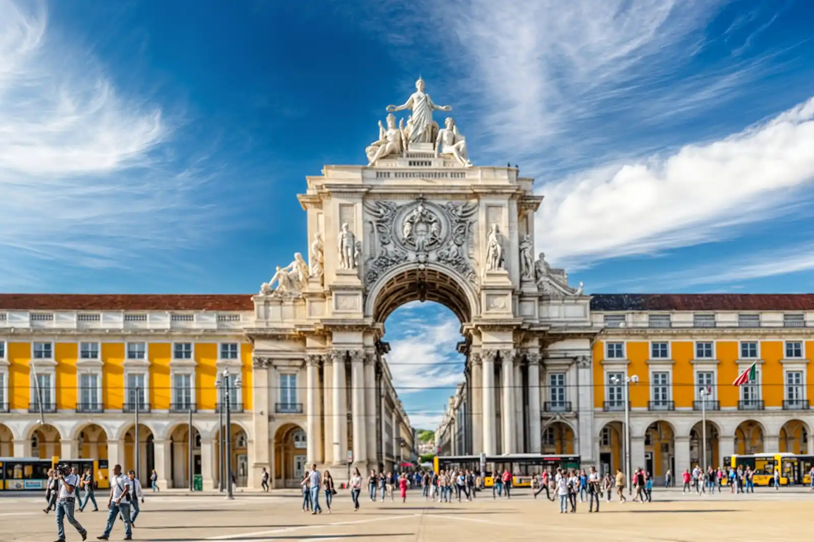 Lisbon’s streets and sunshine