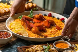 Mandi cuisine: authentic traditional Arabian food taste