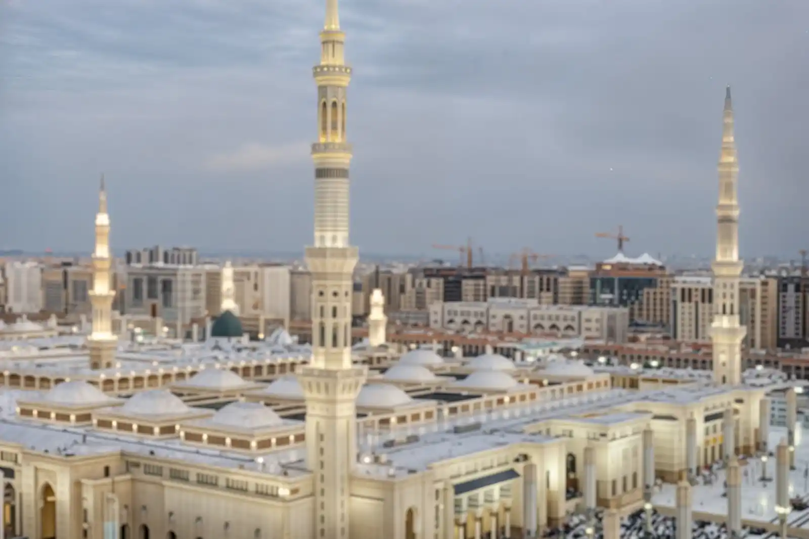 Masjid an Nabawi, the Prophet’s Mosque in Madinah