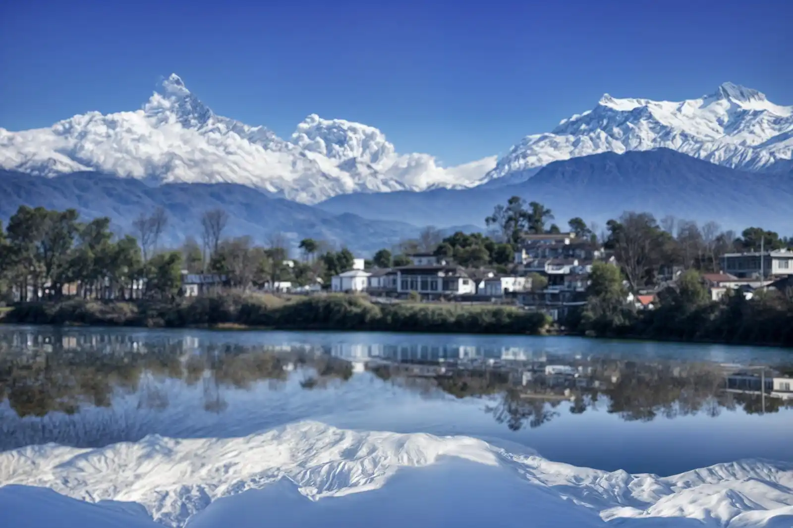 Nagarkot: sunrise & mountains
