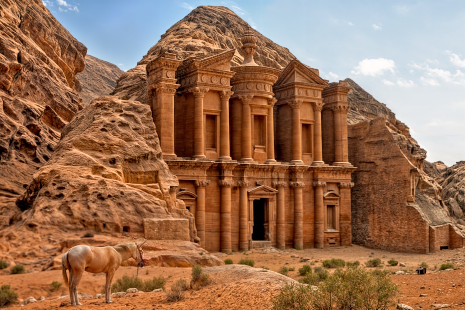Marvel at Petra’s iconic Treasury