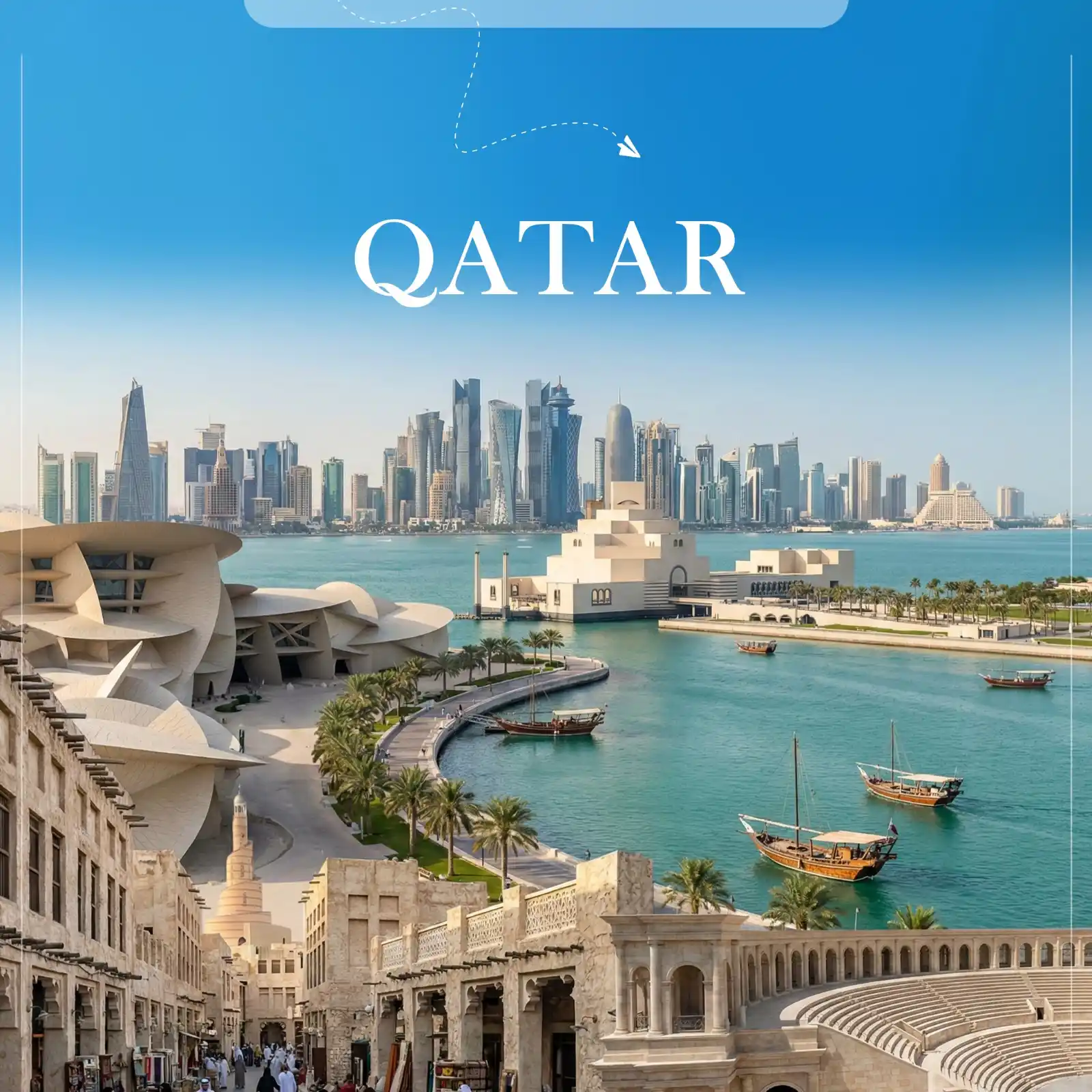 Qatar: culture & skyline