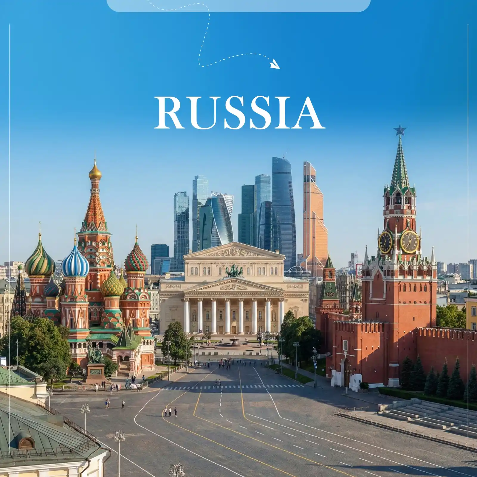 Moscow to St. Petersburg magic