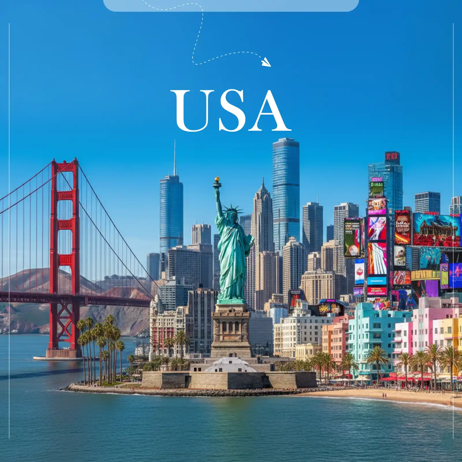USA: endless travel experiences