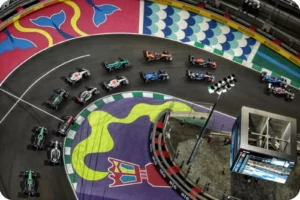 Experience Jeddah F1 track action at the iconic Jeddah circuit