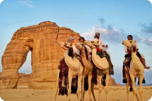 Learn the differences between Saudi Arabia private and group tours.