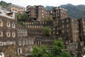 Mountain resort and accommodation surrounded by Aseer highlands