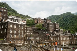 Rijal Almaa Heritage Village traditional stone houses in Aseer