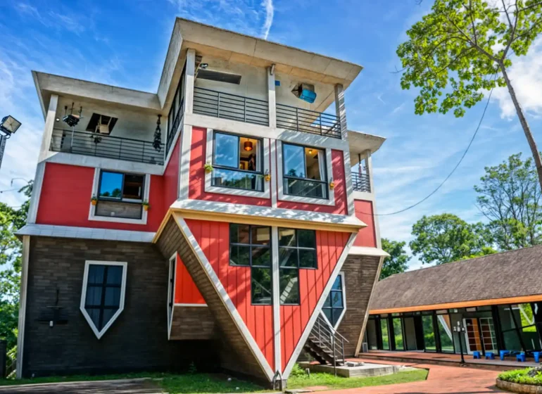 البيت المقلوب - ضمن أشهر المناطق السياحية