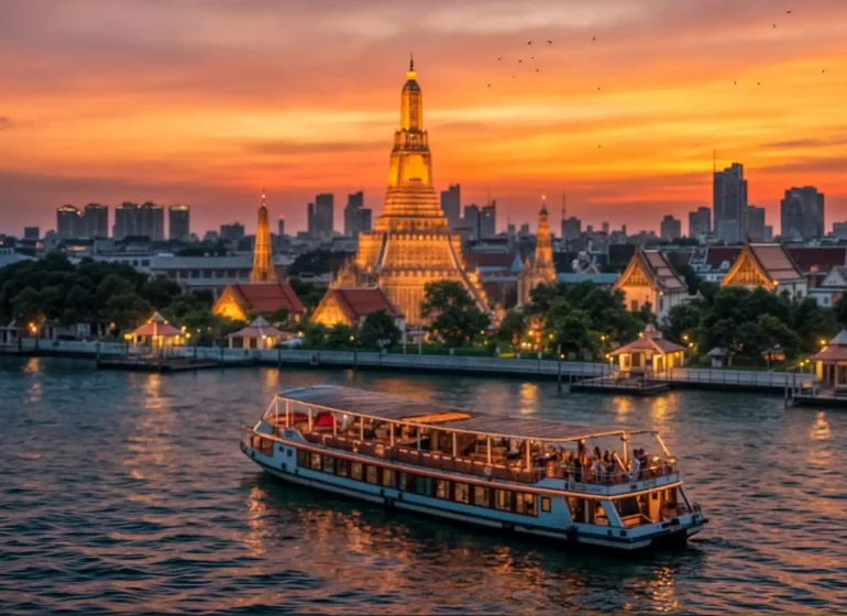 الرحلات النهرية أثناء السياحة في تايلاند