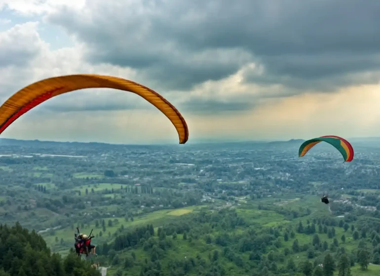 ركوب الباراشوت - أمتع الأنشطة في بونشاك